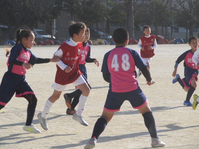 練習試合　越谷市花田小学校会場　２０２１年２月７１１日