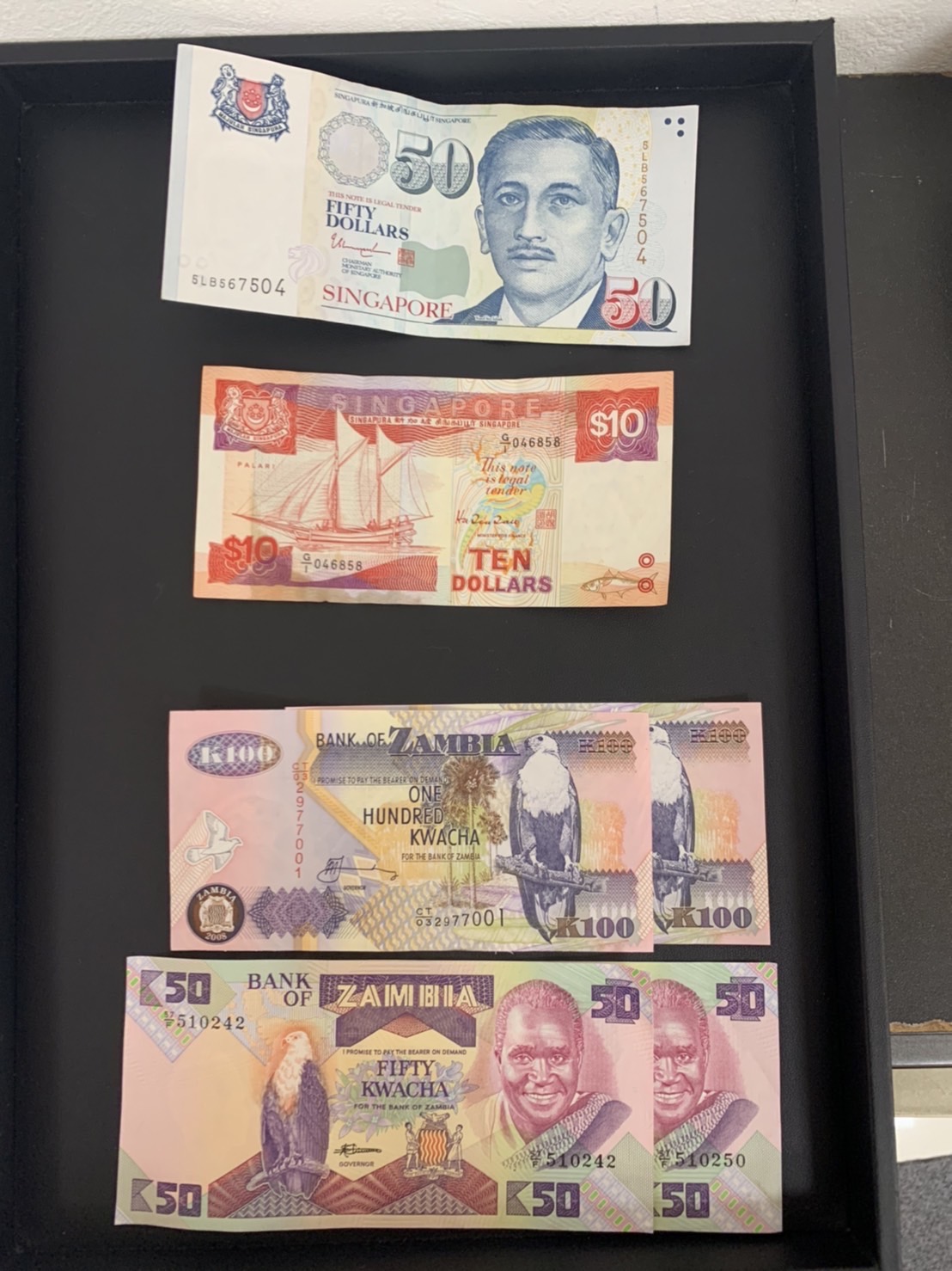 シンガポールドル旧紙幣両替