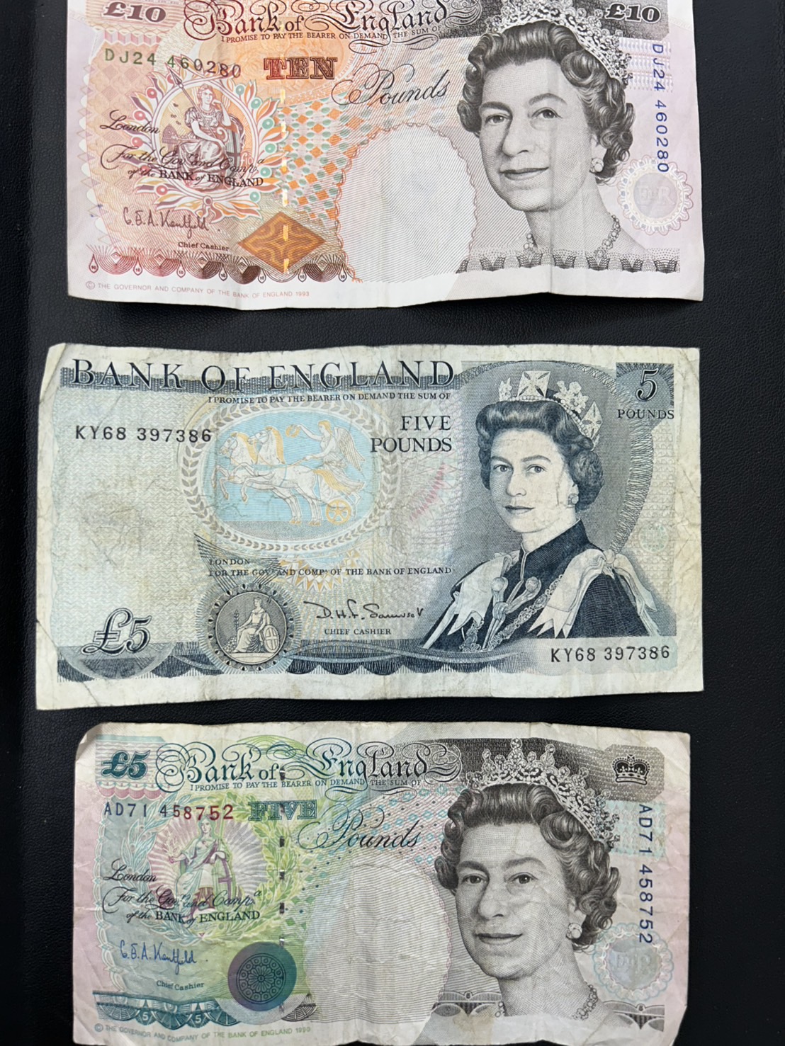 イギリスポンド旧紙幣両替