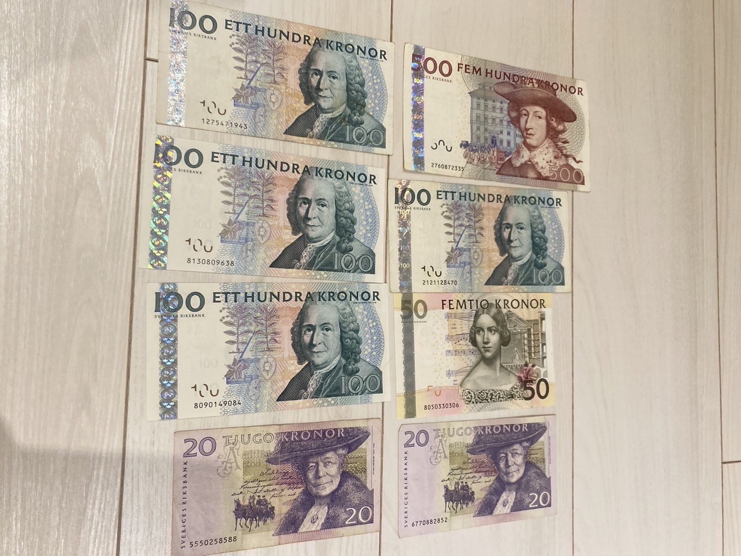 スウェーデンクローナ両替 - ワサビエクスチェンジは郵送買取