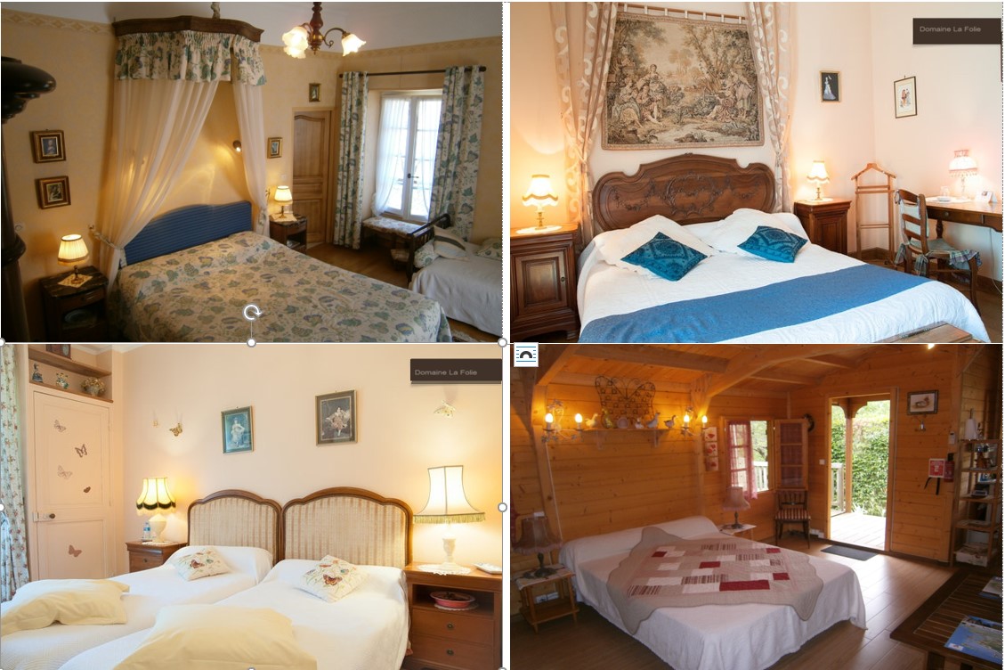 diverses chambres