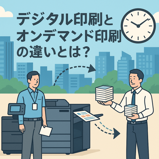 デジタル印刷とオンデマンド印刷はどう違う？業界のプロが使い分けを解説！