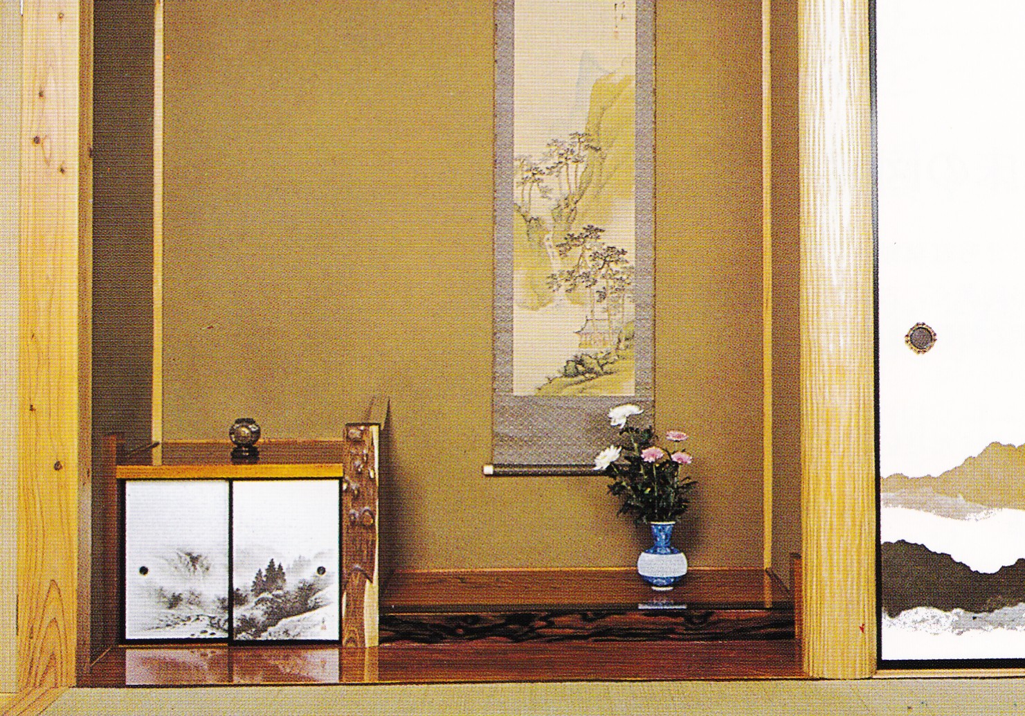 床の間セット10号型 - 木曽桧 吉野桧 吉野杉 銘木数寄屋材