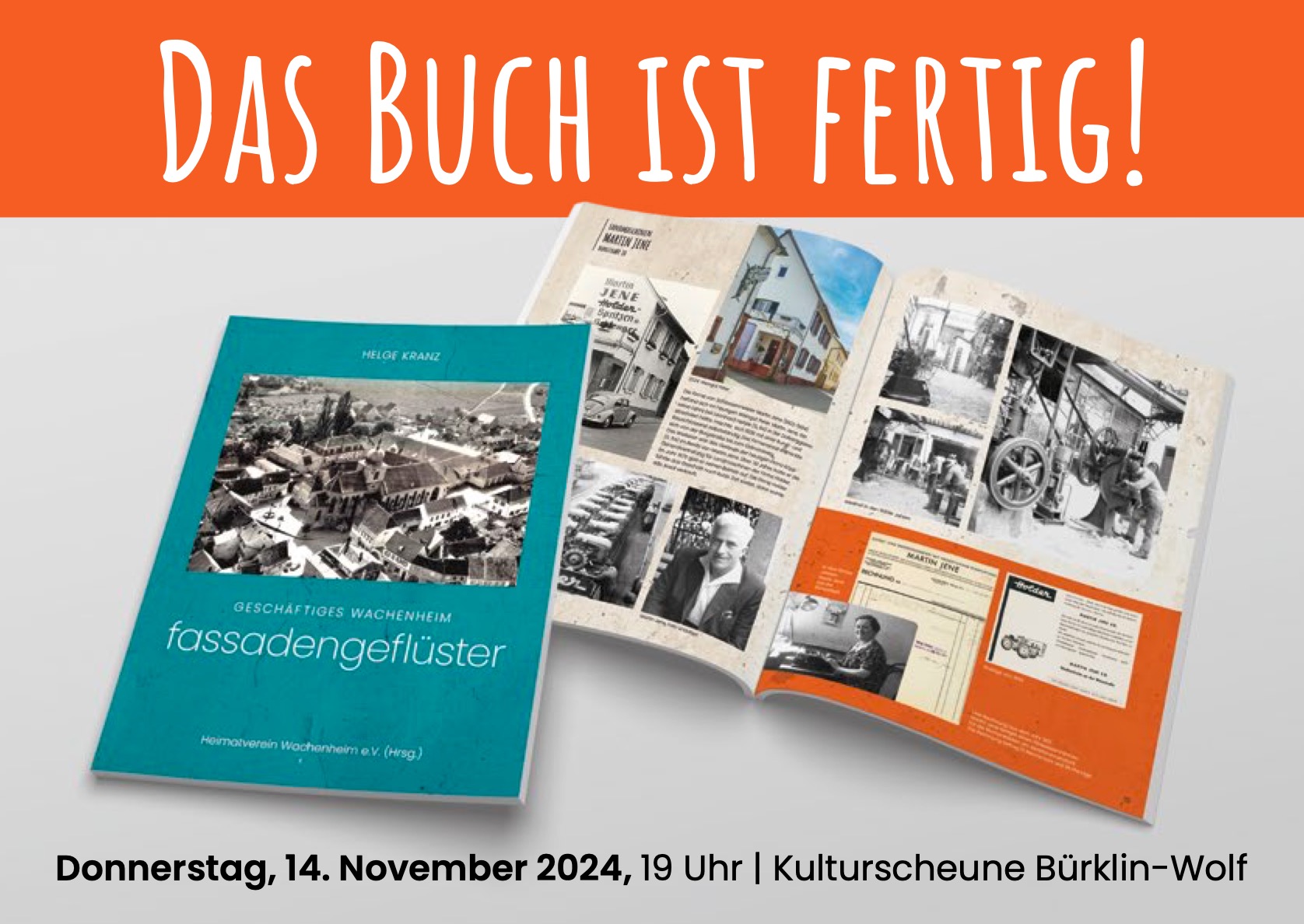 Chronik "Fassadengeflüster" ist fertig.