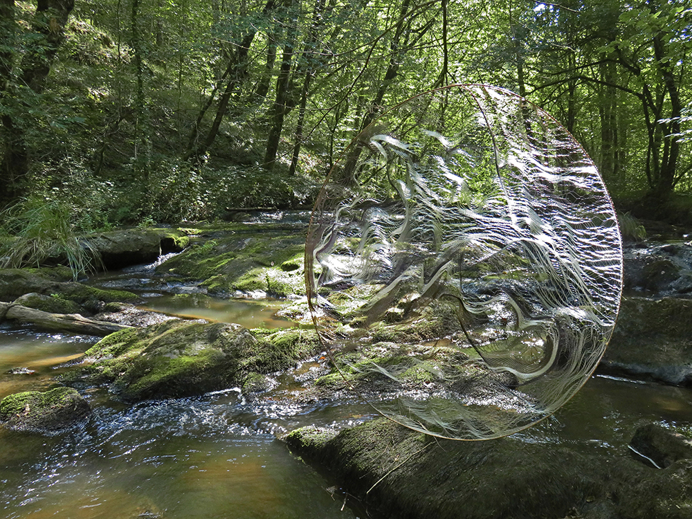 Á L'ÉCART (détail), Forêt de Blanchefort, septembre 2019