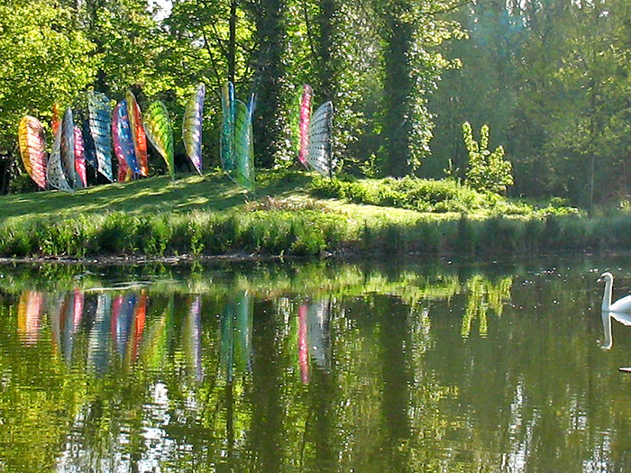 ECLOSION (détail), Jardin Mosaïc, Lille, de mai à novembre 2015