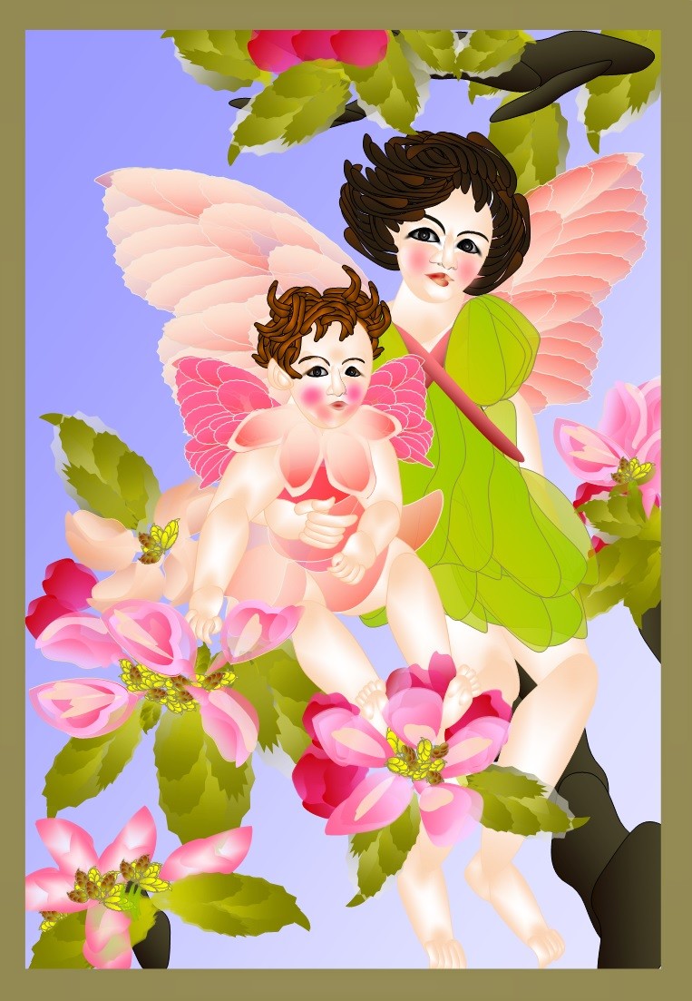 リンゴの花の妖精　シシリー.バーカー　参考