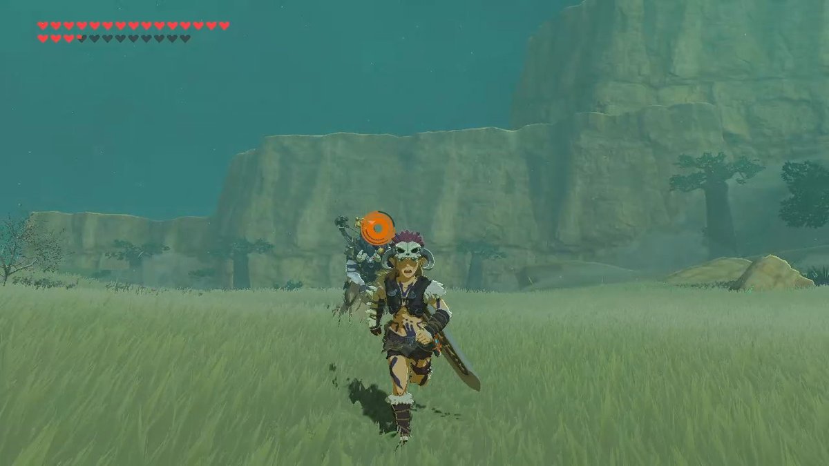 オーセ平原南の ライネル ゼルダの伝説 Breath Of The Wild