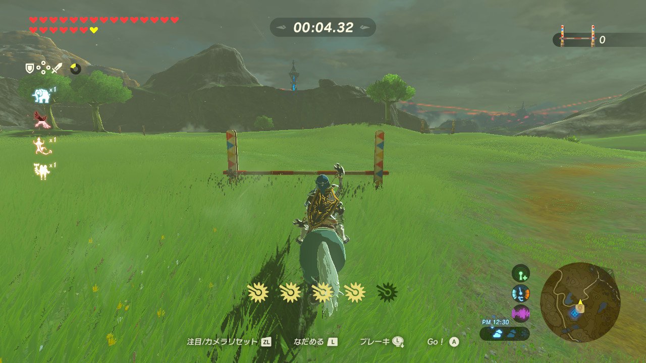 障害物競争 ゼルダの伝説 Breath Of The Wild 障害物競争 ゼルダの伝説 Breath Of The Wild