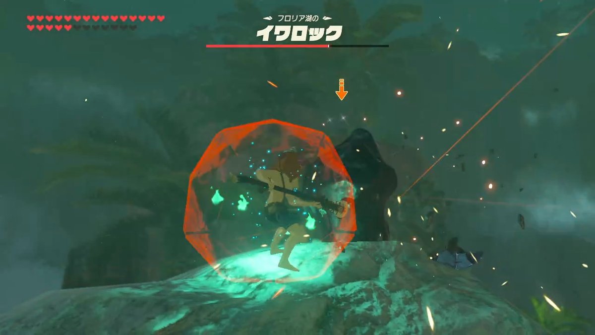 フロリア湖の イワロック ゼルダの伝説 Breath Of The Wild フロリア湖の イワロック ゼルダの伝説 Breath Of The Wild
