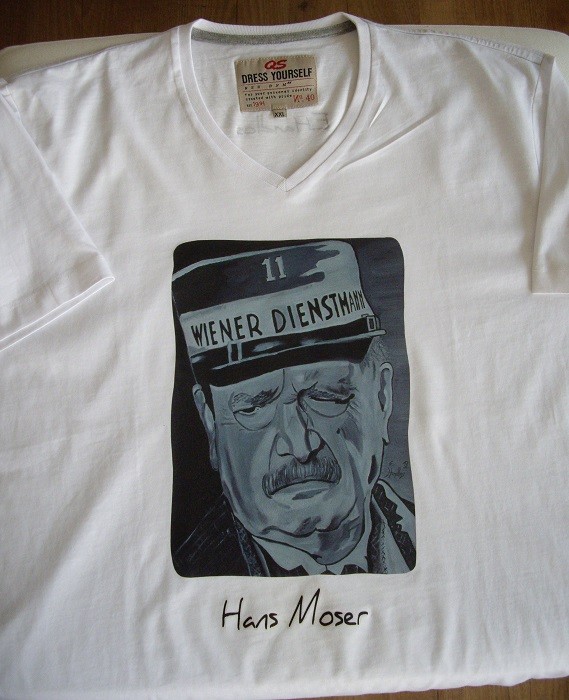 T-Shirt mit Aufdruck aller Motive des Künstlers Erich Handlos möglich!
