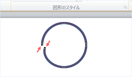 ２つの頂点を削除