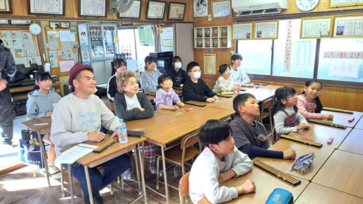 ふく太郎さんはフラッシュ暗算も見事正解！