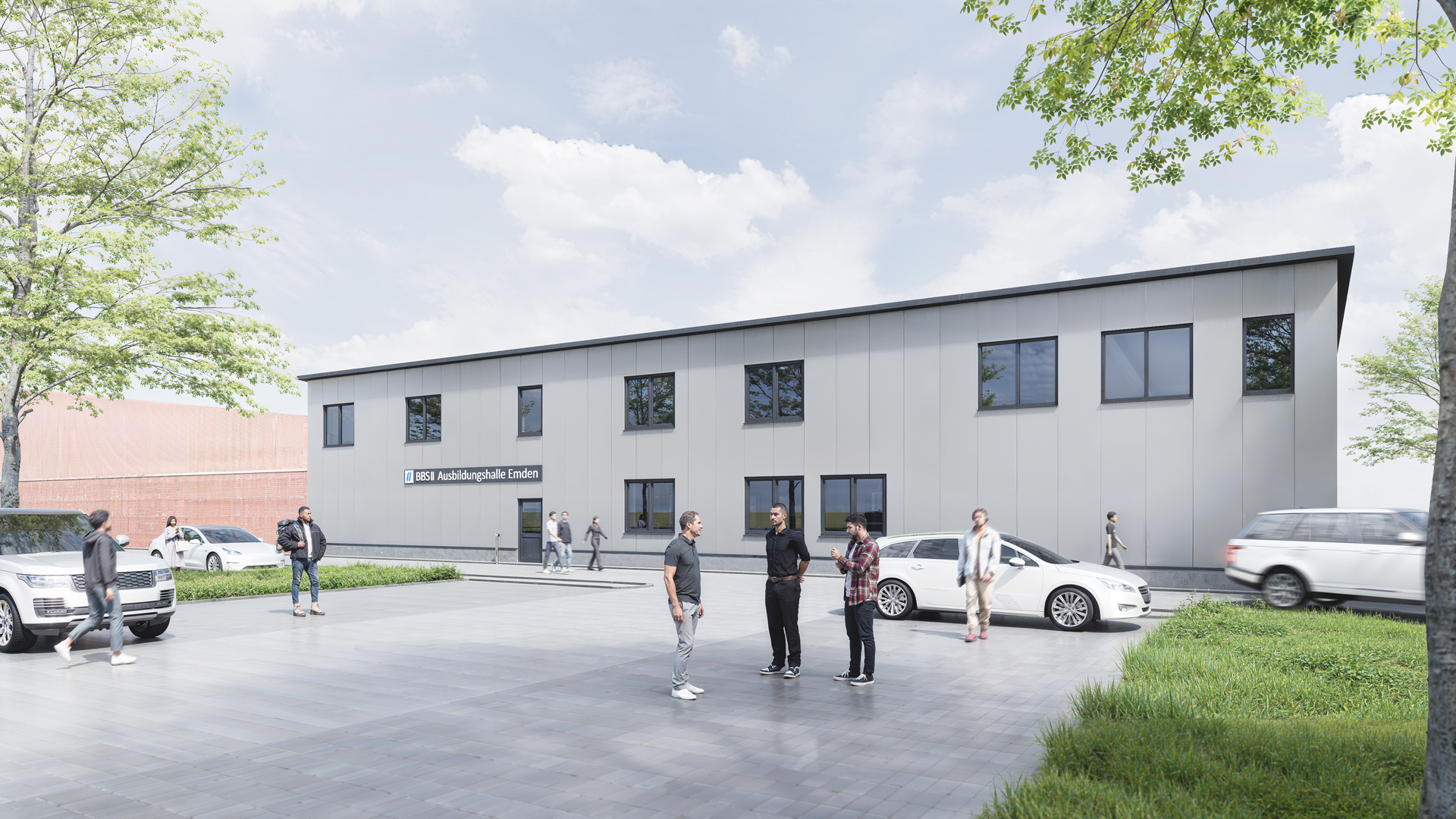 Neubau - Ausbildungshalle - Emden