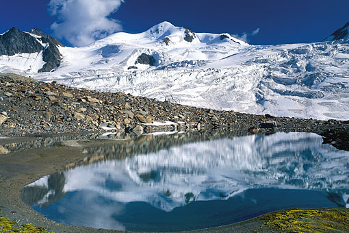 Weißkugel in den Ötztaler Alpen, Tirol