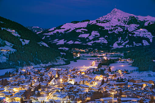 Kirchberg bei Kitzbühel gegen Kitzbüheler Horn, Tirol