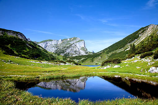 Der Ziereiner See im Rofangebirge