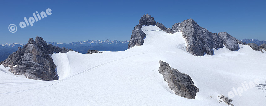 Steiermark: Der Hallstätter Gletscher am Dachstein in der Obersteiermark