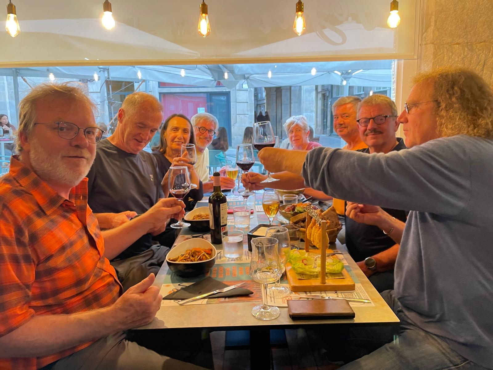 Abendessen mit Freunden
