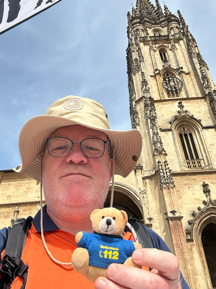 Selfi vor der Kathedrale