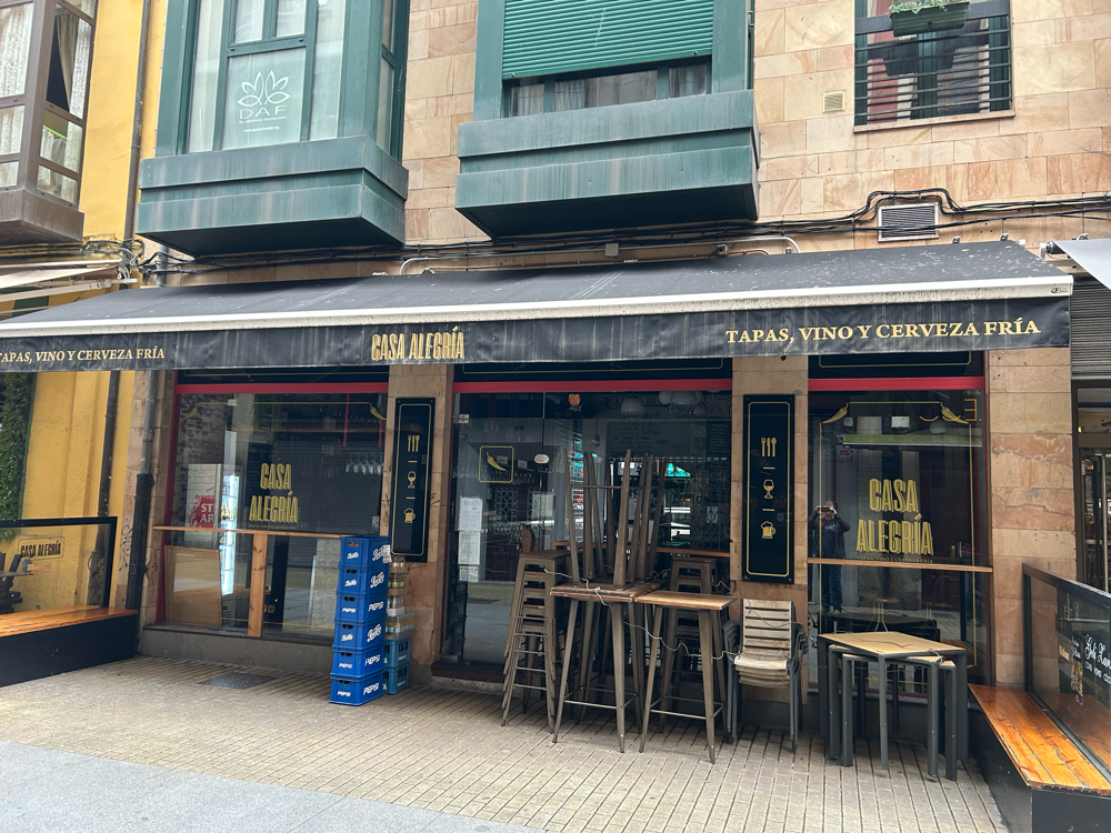 Bar Alegria unbedingt besuchen 