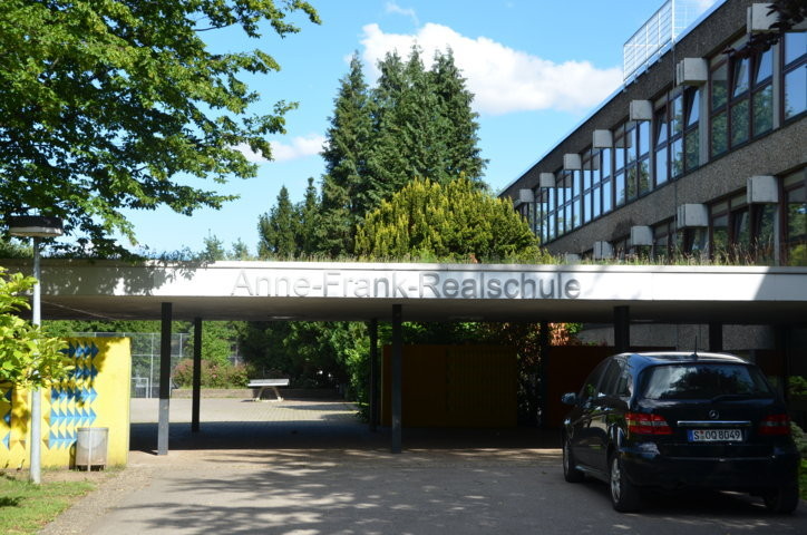 Empfang der Brünner Schüler/innen an der Anne Frank Schule in Stuttgart Möhringen
