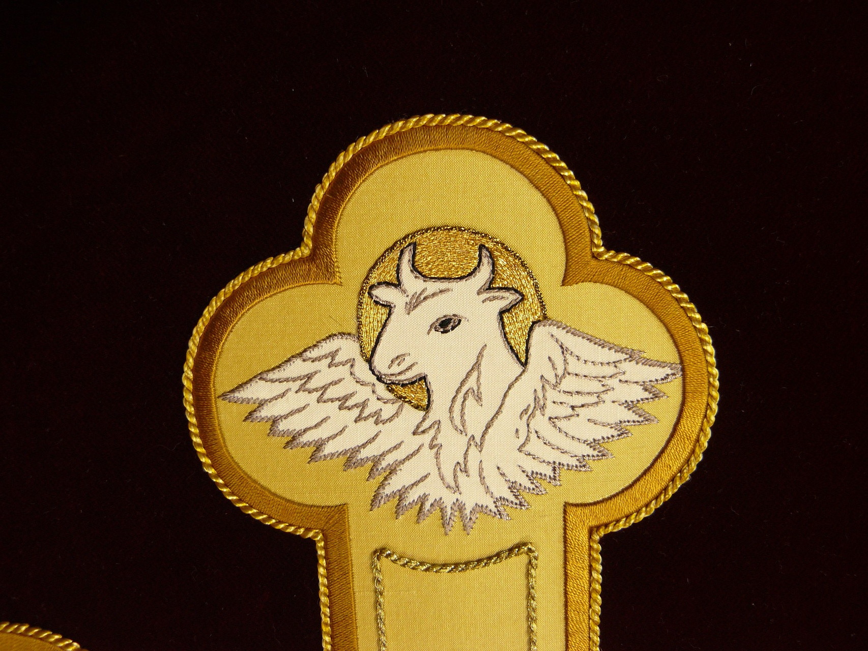 Detail des neuen Kreuzes