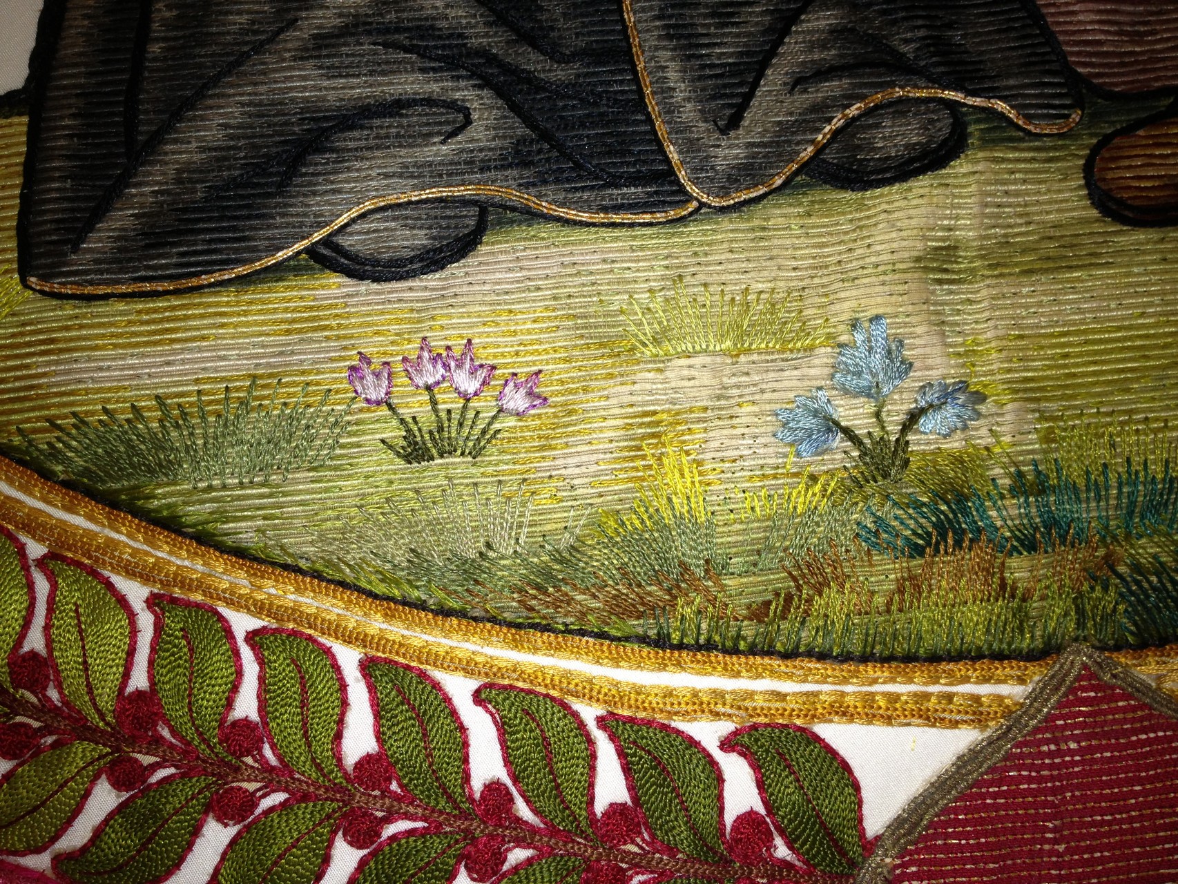 Detail nach der Restaurierung