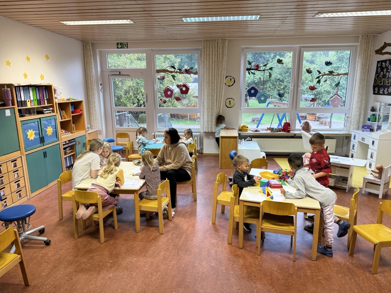 Tischspielbereich