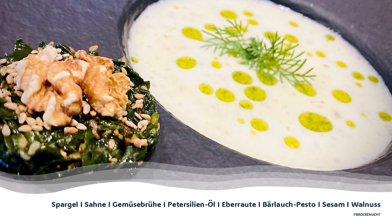 Spargelschalensuppe
