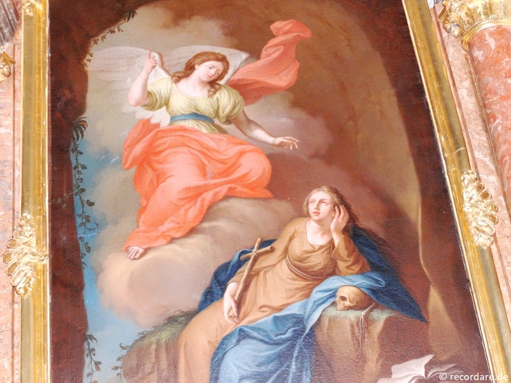 Seitenaltargemälde "Maria Magdalena mit Engel"