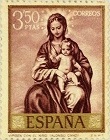 Jesus Christ on Spanish stamp; Topical and thematic stamp collecting or collection