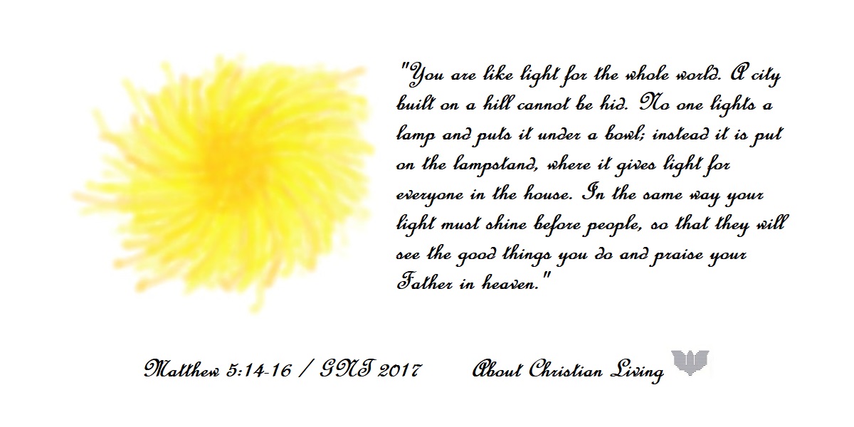 Matthew 5:14-16