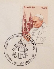 Pope John Paul II Stamp Collection / Main Part of Brasil FDC, 1980 – 3rd / Topical and Thematic Stamp Collecting
