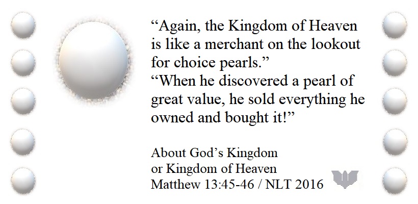 Matthew 13:45-46