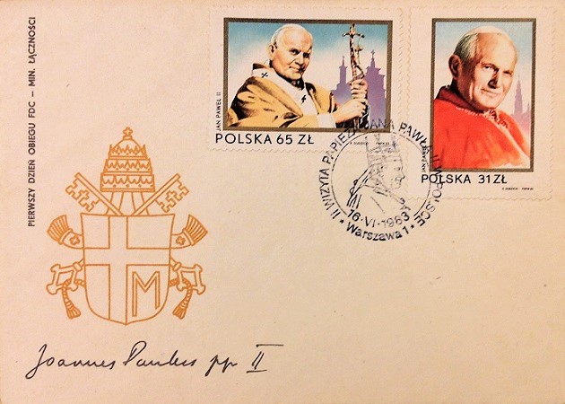 Pope John Paul II Stamp Collection  / Poland First Day Cover (FDC), 1983 – 1st / Topical and Thematic Stamp Collecting