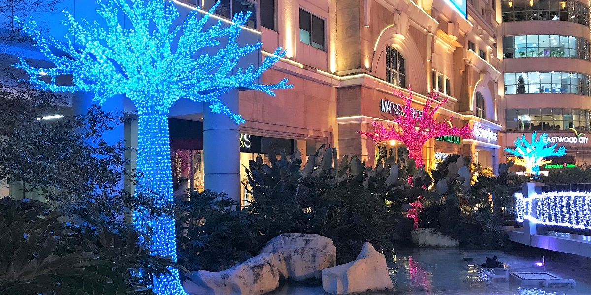 Philippines, 1, Eastwood City, Christmas 2018 in Two Places in Quezon City - Expressions
