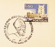 Pope John Paul II Stamp Collection / Visit of Pope John Paul II Cancellation on Main Part of a Cover, 1982 – 1st / Topical and Thematic Stamp Collecting