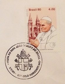 Pope John Paul II Stamp Collection / Main Part of Brasil FDC, 1980 – 1st / Topical and Thematic Stamp Collecting