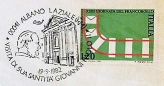 Pope John Paul II Stamp Collection / Special Cancellation – Main Part of an Italian Cover, 1982 – 2nd / Topical and Thematic Stamp Collecting
