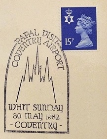 Pope John Paul II Stamp Collection / Special Cancellation – Main Part of a Great Britain Cover, 1982 – 3rd / Topical and Thematic Stamp Collecting