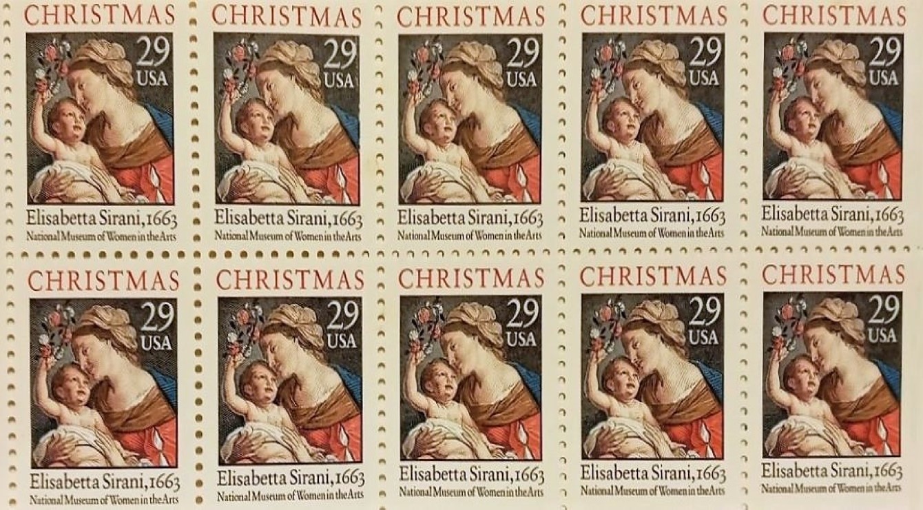 Jesus and Christmas on Stamps