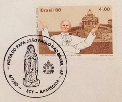 Pope John Paul II Stamp Collection / Main Part of Brasil FDC, 1980 – 4th / Topical and Thematic Stamp Collecting