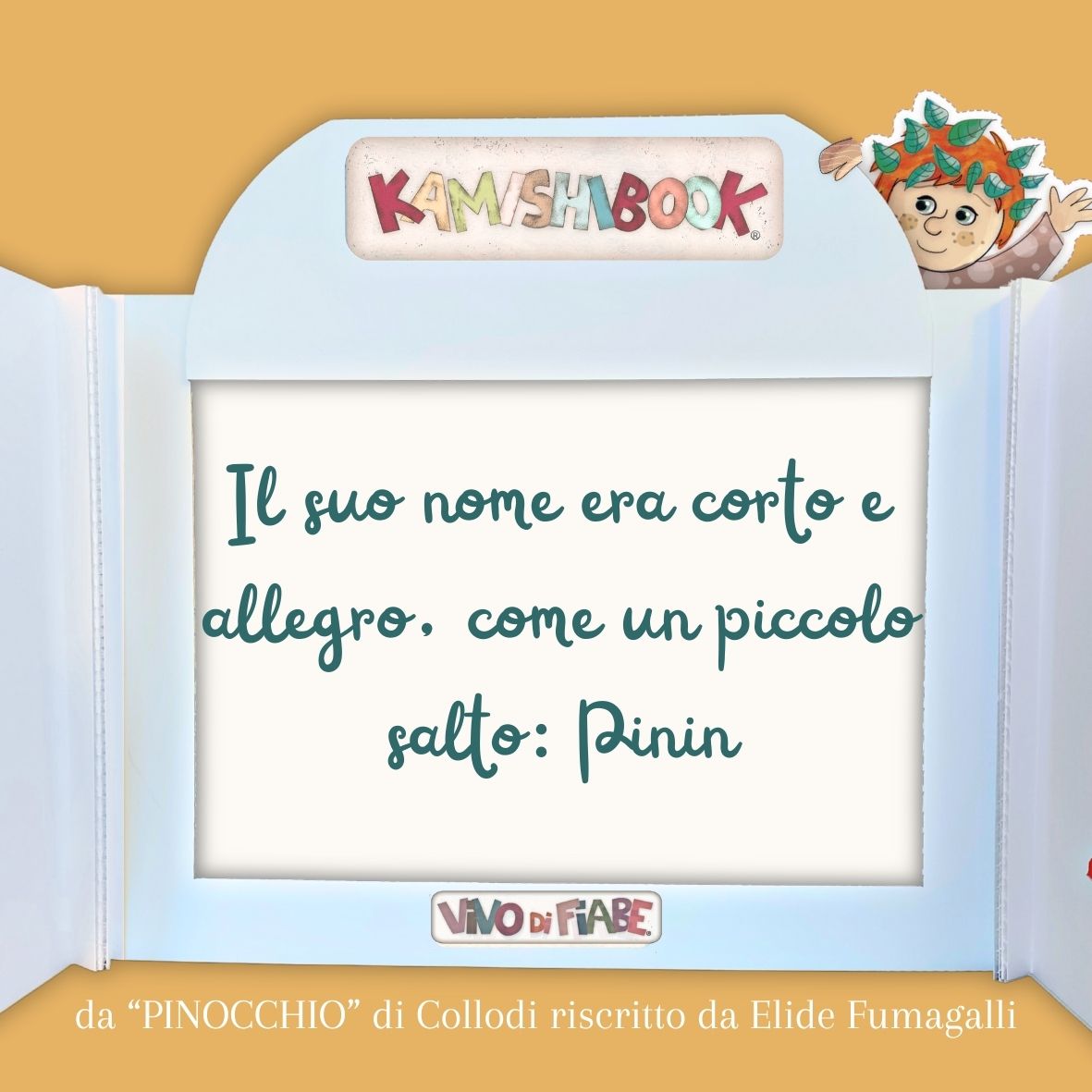 Pinin e i giorni della settimana kamishibai Vivo di fiabe