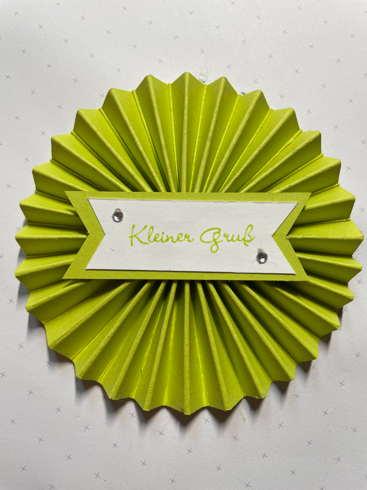 Blog Hop - Rosetten basteln
