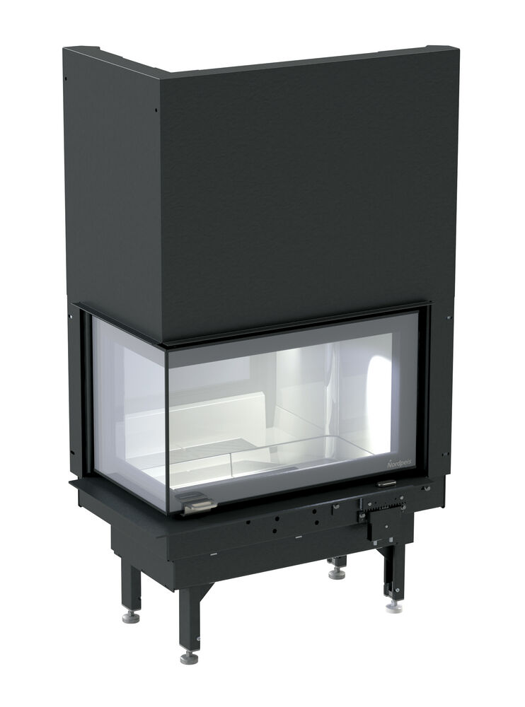 INSERT À BOIS NORDPEIS Q-34AL Côté gauche Light Thermotte