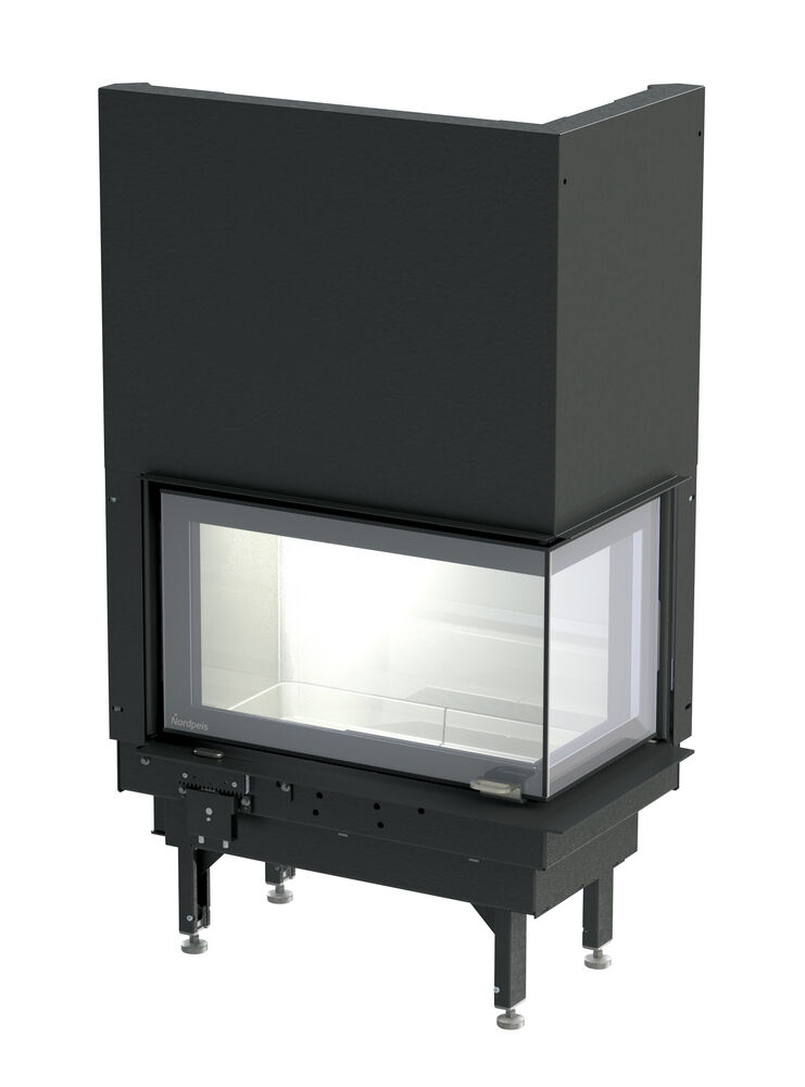 INSERT À BOIS NORDPEIS Q-34AL Côté droit Light Thermotte