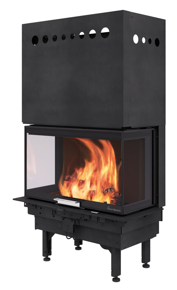 INSERT À BOIS NORDPEIS Q-34UL Dark Thermotte
