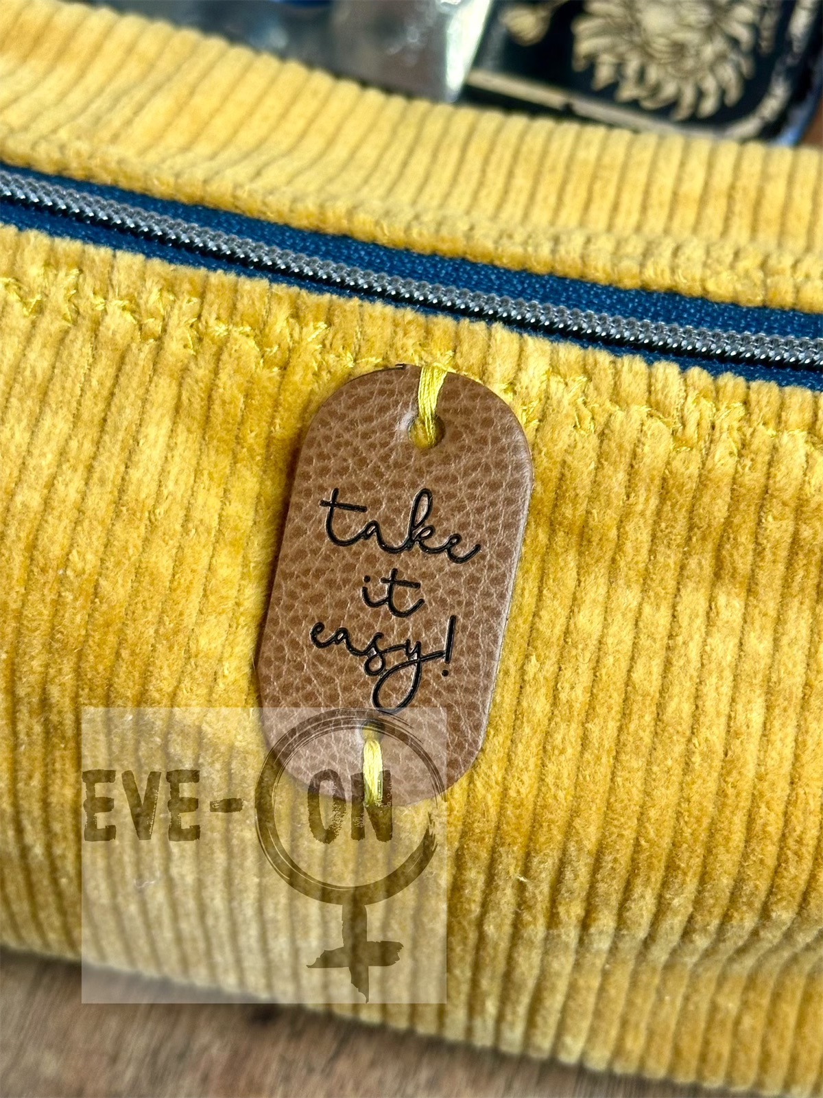 4117 senfgelb Take it easy 26x10x9cm