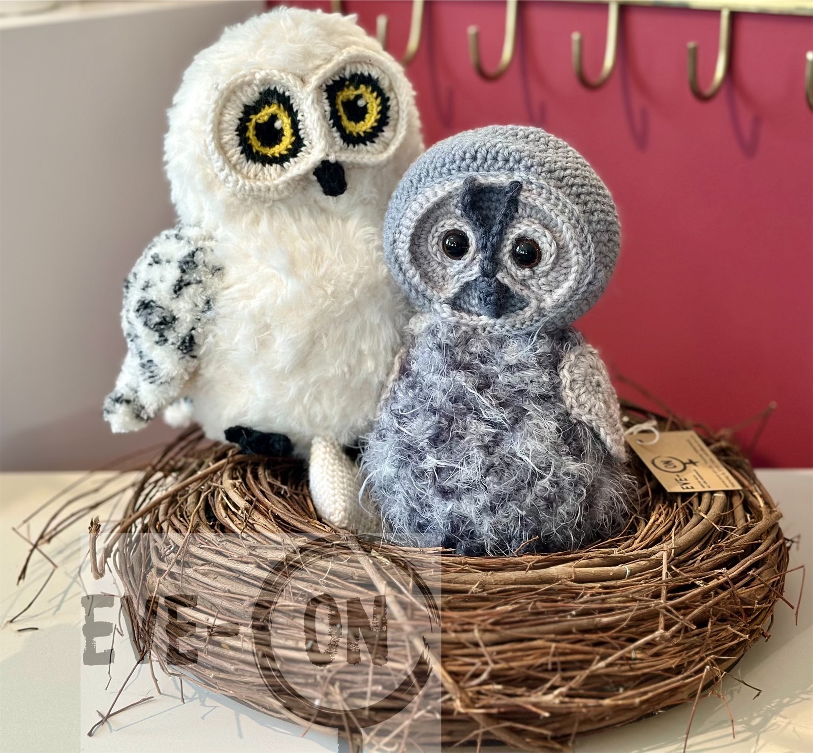 Schneeeule als Spieluhr CHF 75.00 und Küken CHF 45.00